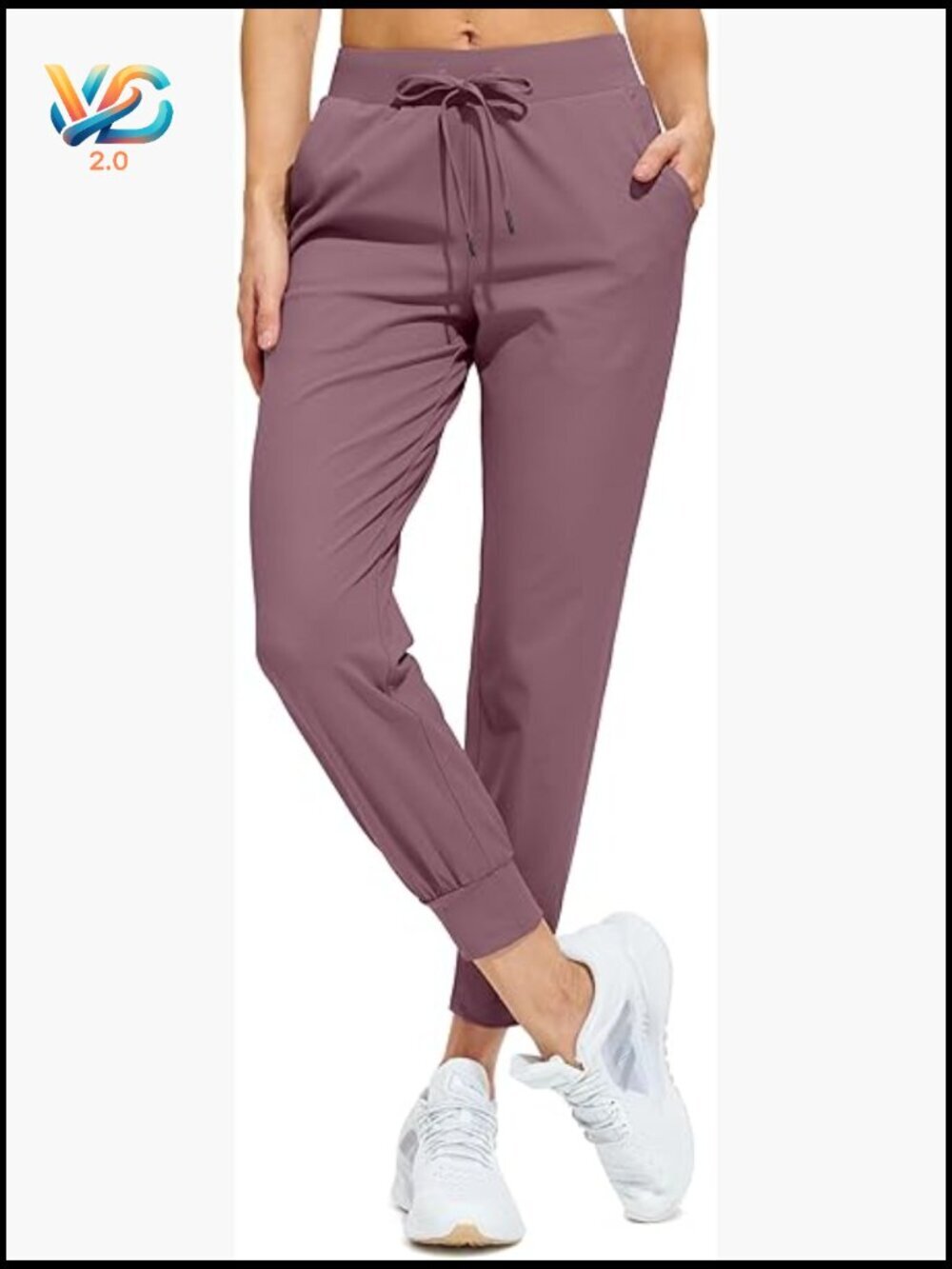 Women's Joggers Pants Athletic Running Sweatpants with Pockets Tapered Casual